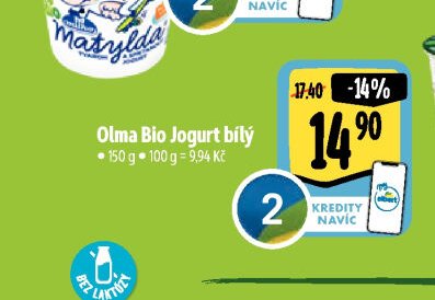 Olma Bio Jogurt bílý