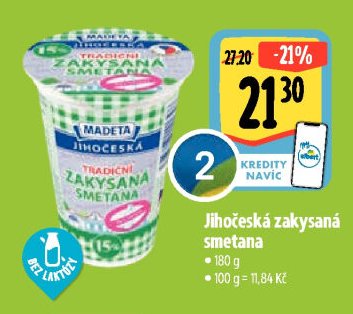 Jihočeská zakysaná smetana