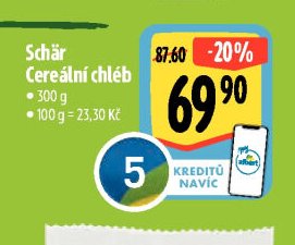Schär Cereální chléb