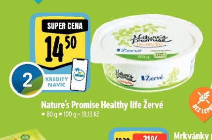 Nature's Promise Healthy life Žervé