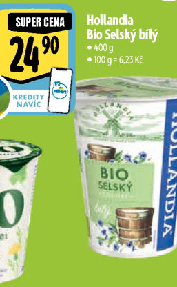 Bílý jogurt selský bio Hollandia