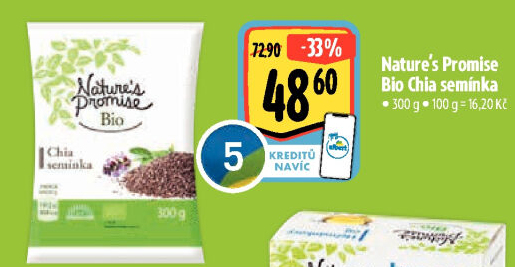 Chia semínka bio Nature'