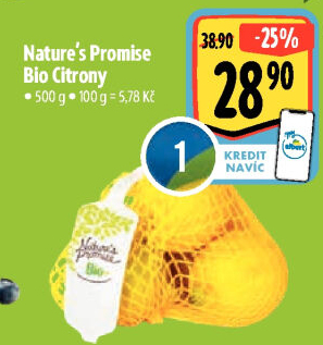 Citrony bio Nature'
