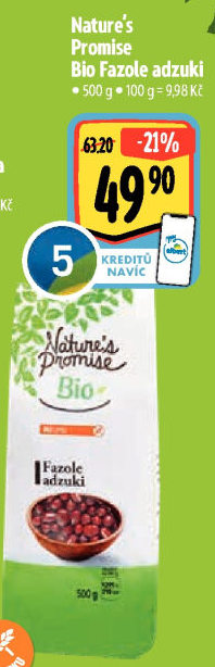 Fazole adzuki bio Nature'