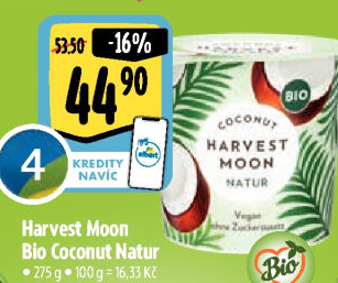 Jogurt rostlinný bio bez laktózy Harvest Moon