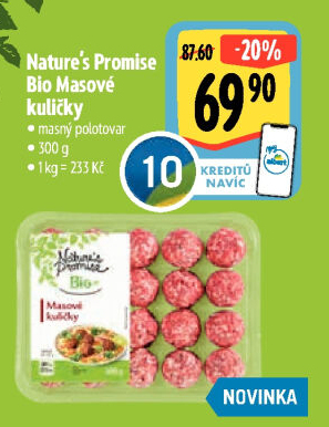 Masové kuličky Bio Nature'