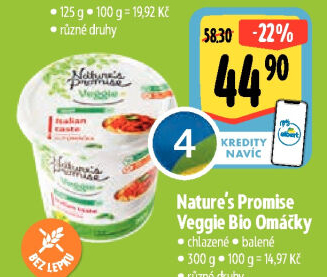 Omáčky bio Veggie Nature'