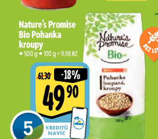 Pohanka loupaná bio Nature'