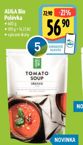 Polévka bio Auga