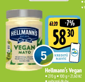 Produkty Vegan Hellmann'