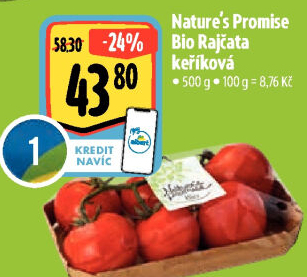 Rajčata keříková bio Nature'