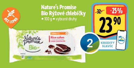 Rýžové chlebíčky bio Nature'