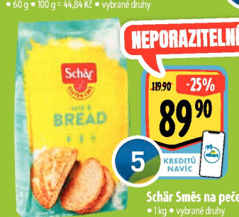 Směs bez lepku na pečení Schär