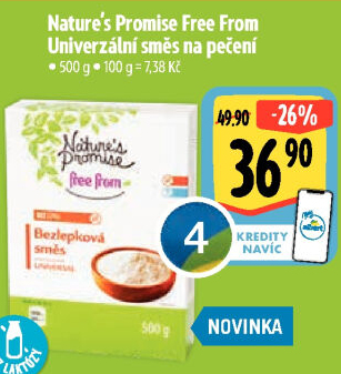 Směs na pečení bez lepku Free From Nature'