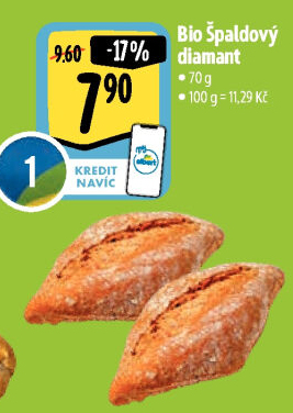 Špaldové pečivo bio