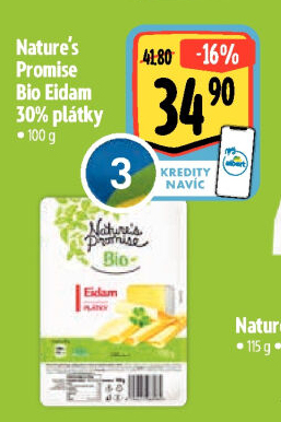 Sýr Eidam bio Nature'