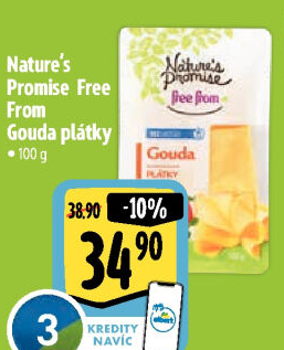 Sýr Gouda bez laktózy Free From Nature'