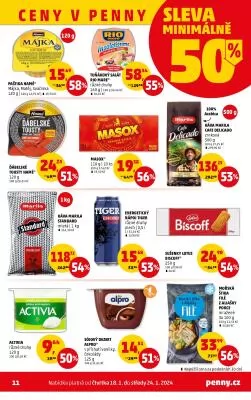 akční leták Penny Market 18.1.2024-24.1.2024