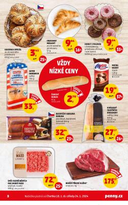 akční leták Penny Market 18.1.2024-24.1.2024