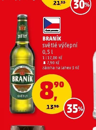 Braník světlé výčepní