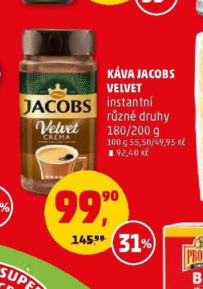 Káva Jacobs Velvet