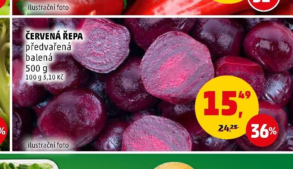 ČERVENÁ ŘEPA předvařená balená