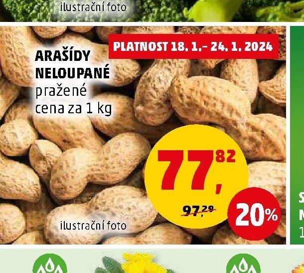 ARAŠÍDY NELOUPANÉ pražené