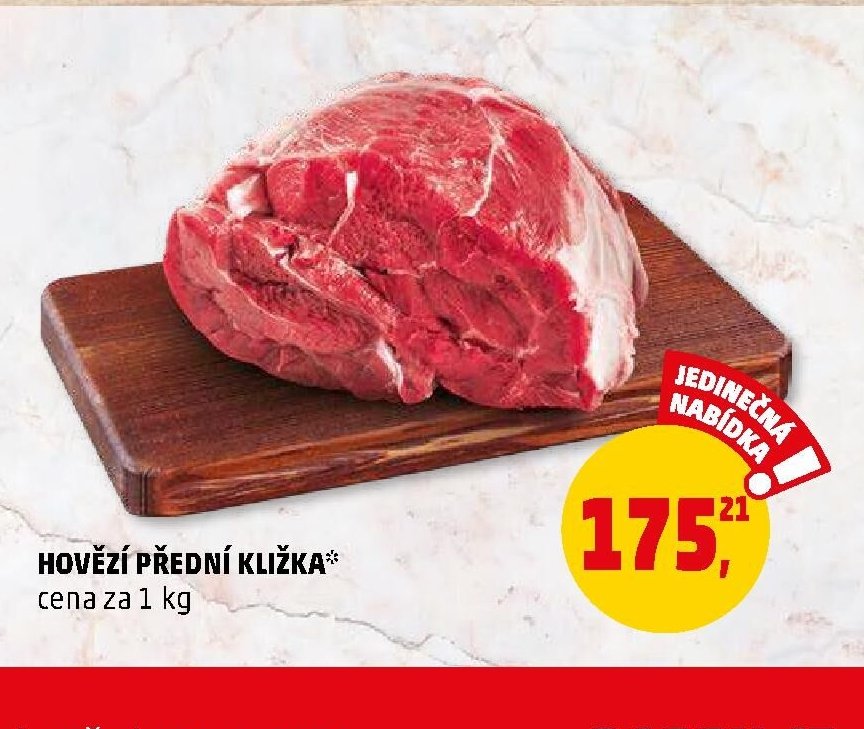 HOVĚZÍ PŘEDNÍ KLIŽKA*
