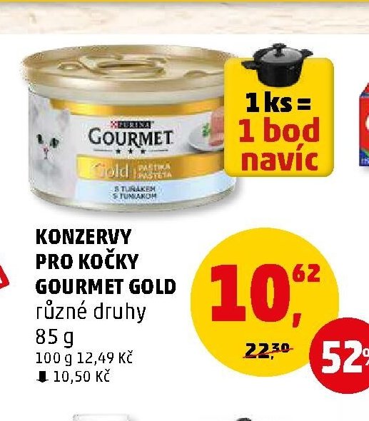 Konzervy pro kočky Gourmet Gold 85 g