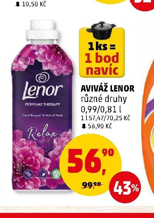 Aviváž Lenor 0,99/0,81 l