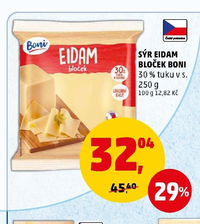 SÝR EIDAM BLOČEK BONI