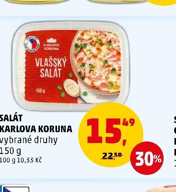 Salát Karlova Koruna