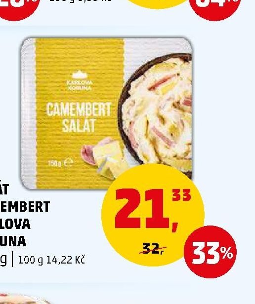 Salát Camembert Karlova Koruna