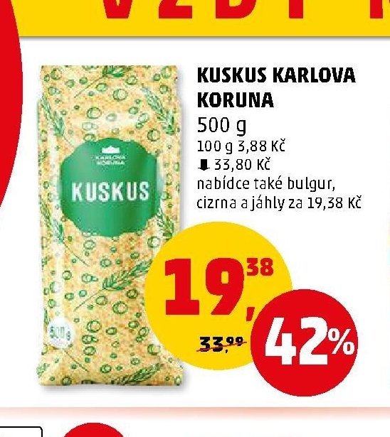 Kuskus Karlova Koruna