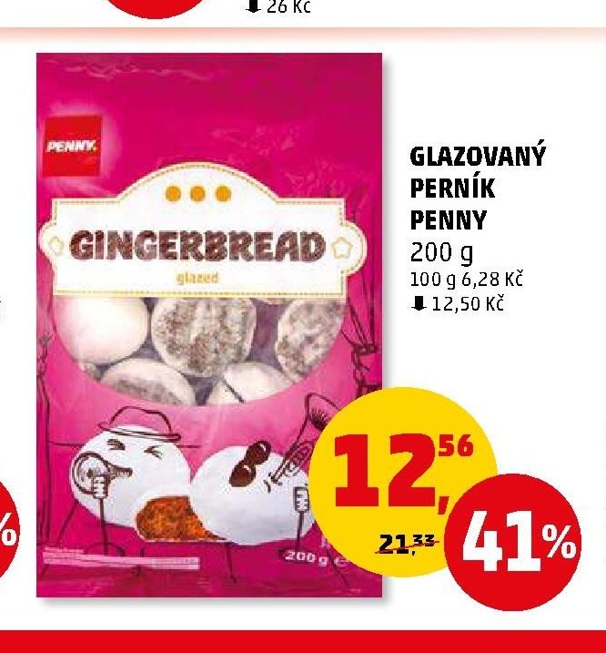 Glazovaný perník Penny