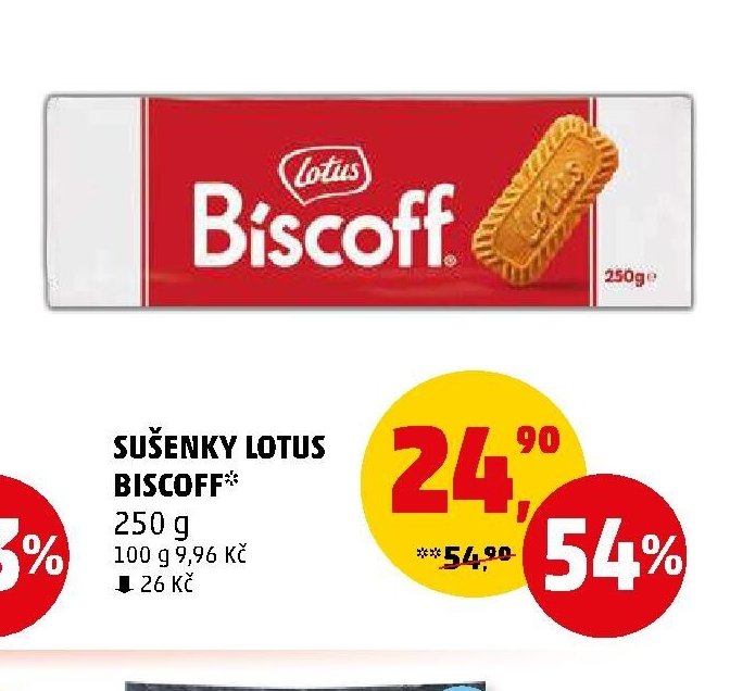 SUŠENKY LOTUS BISCOFF