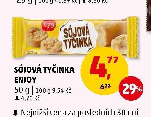 SÓJOVÁ TYČINKA ENJOY 50 g