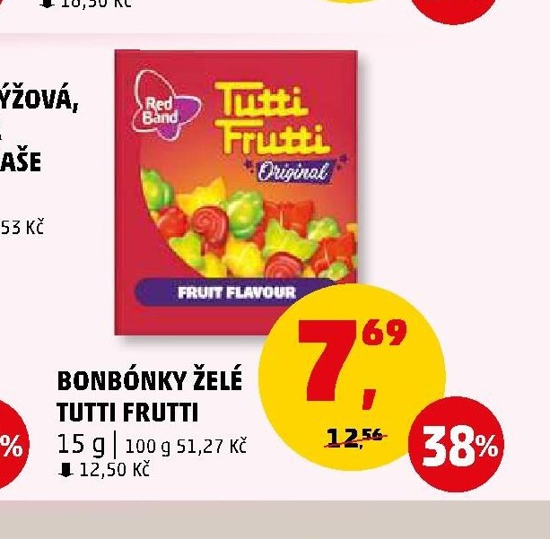 Bonbónky želé Tutti Frutti