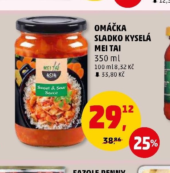 Omáčka sladko kyselá Mei Tai