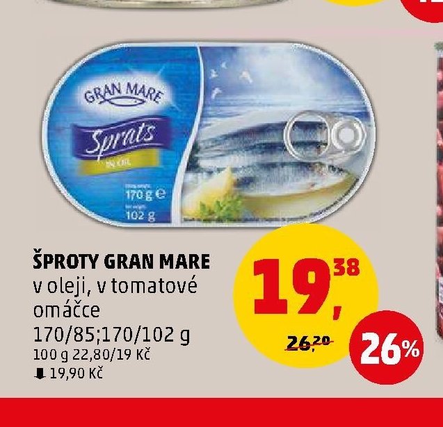 Šproty Gran Mare
