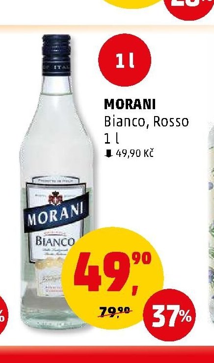 Morani Bianco, Rosso 1 l