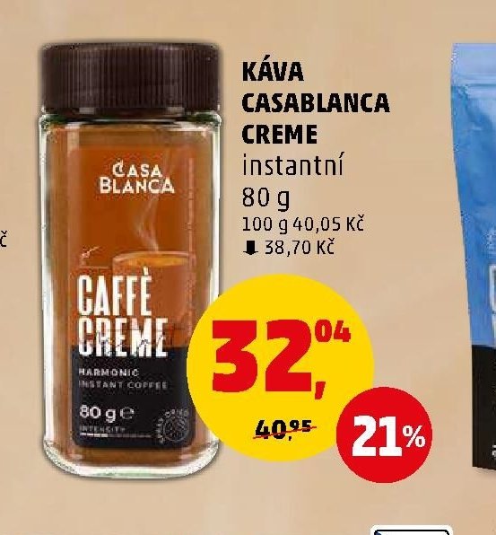 KÁVA CASABLANCA CREME