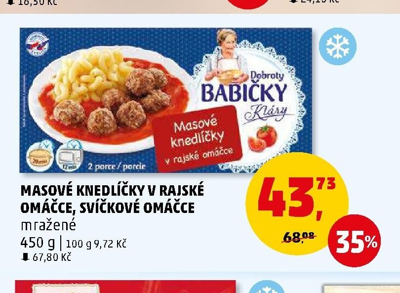 MASOVÉ KNEDLÍČKY V RAJSKÉ OMÁČCE