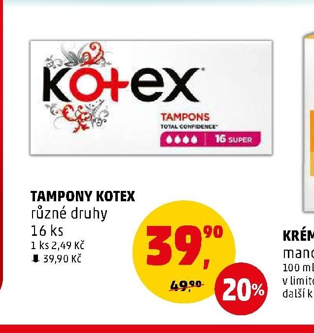 TAMPONY KOTEX