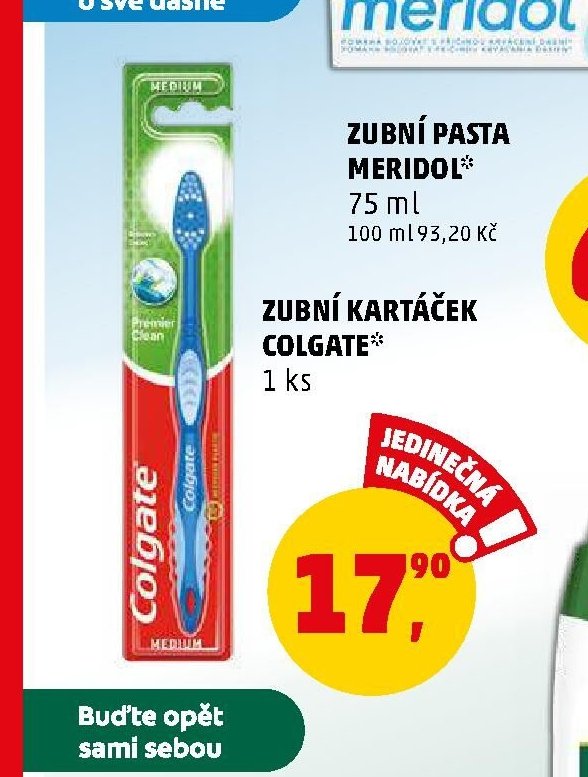 Zubní kartáček Colgate