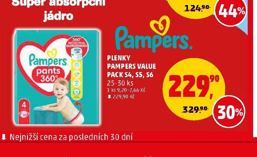 Plenky Pampers Value Pack