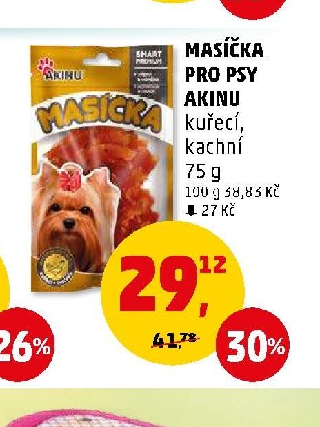 MASÍČKA PRO PSY AKINU