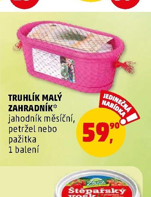 TRUHLÍK MALÝ ZAHRADNÍK