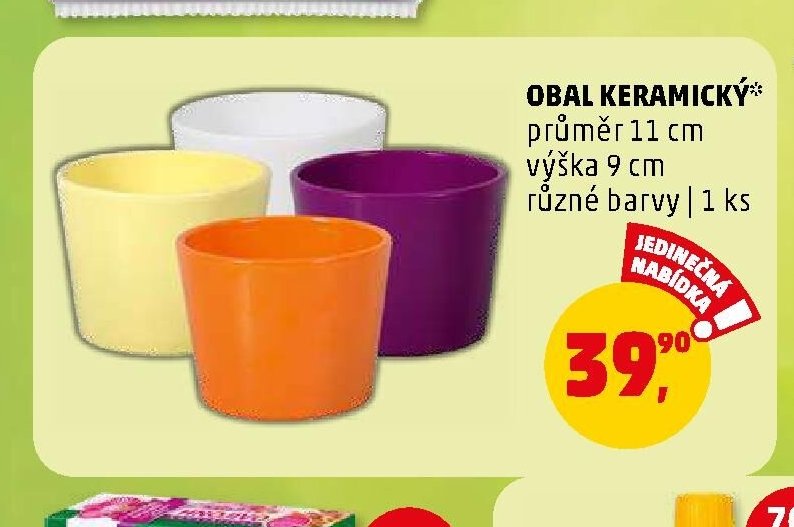 OBAL KERAMICKÝ
