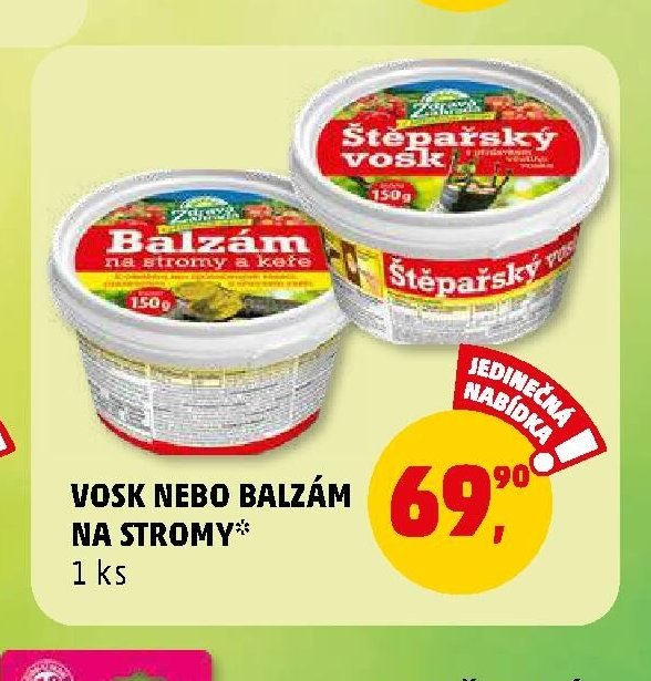 VOSK NEBO BALZÁM NA STROMY